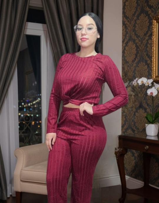 SET DOS PIEZAS TINTO 2923